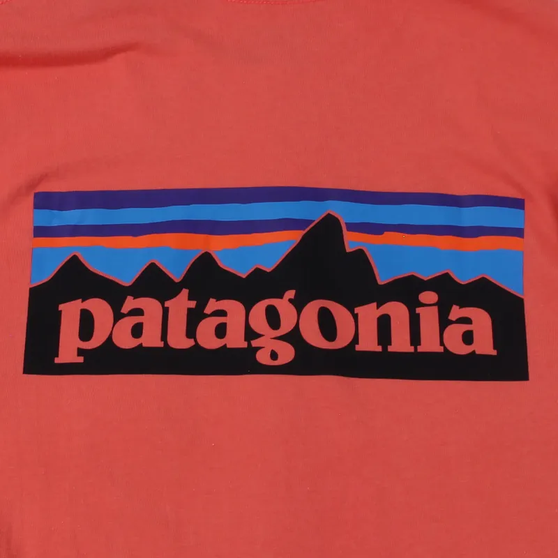 Patagonia P-6 Pocket T Shirt Spiced Coral-3
