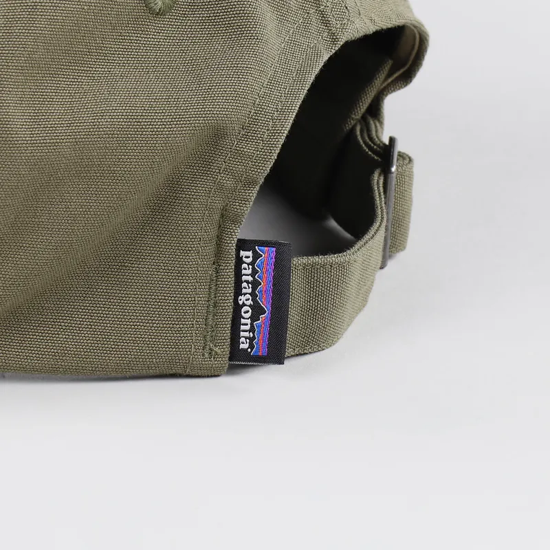 Patagonia P-6 Label Trad Cap Dark Ash-3