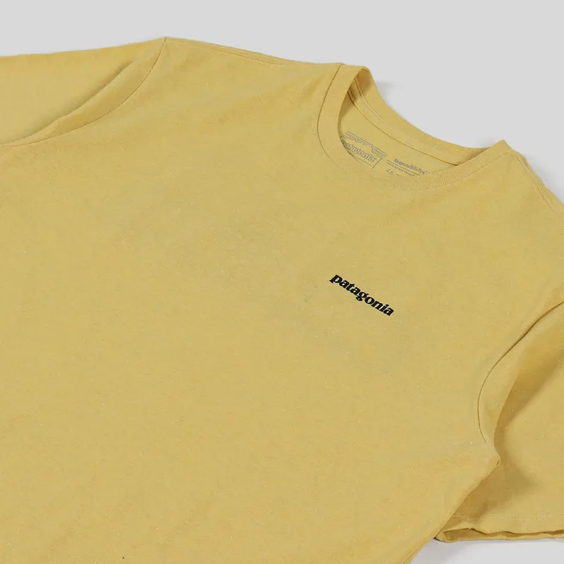 Patagonia P-6 Logo Responsibili-Tee Surfboard Yellow-3