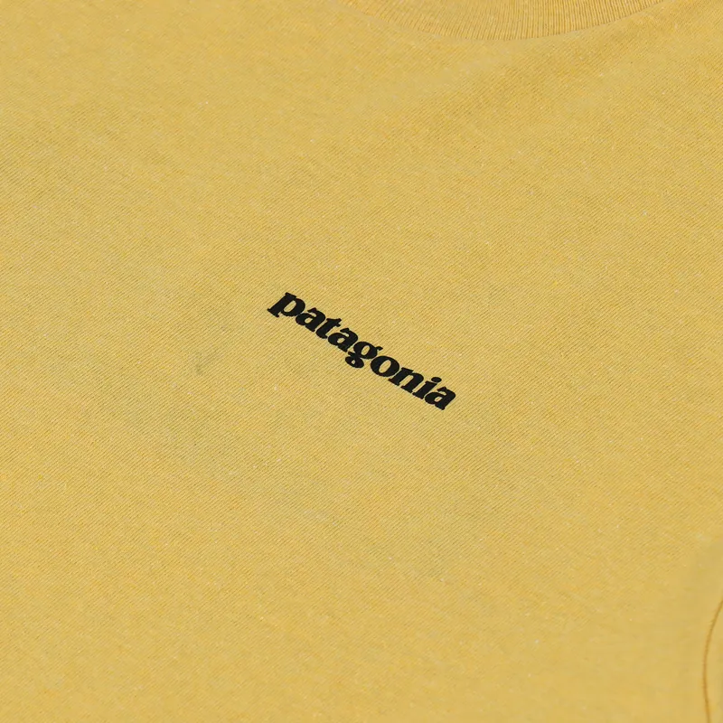 Patagonia P-6 Logo Responsibili-Tee Surfboard Yellow-5