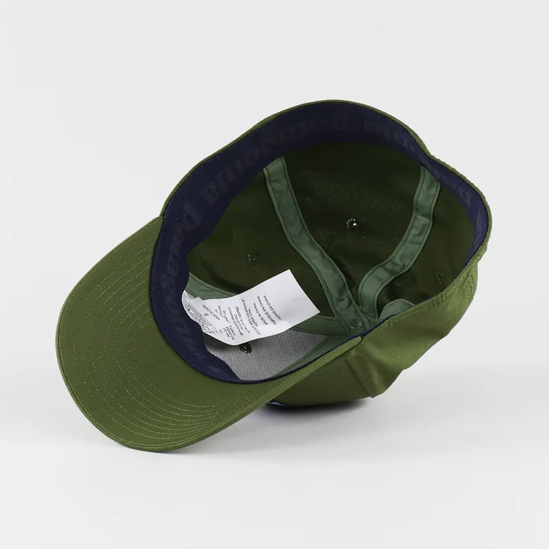 Patagonia P6 Logo Cap Stretch Fit Hat Sprouted Green