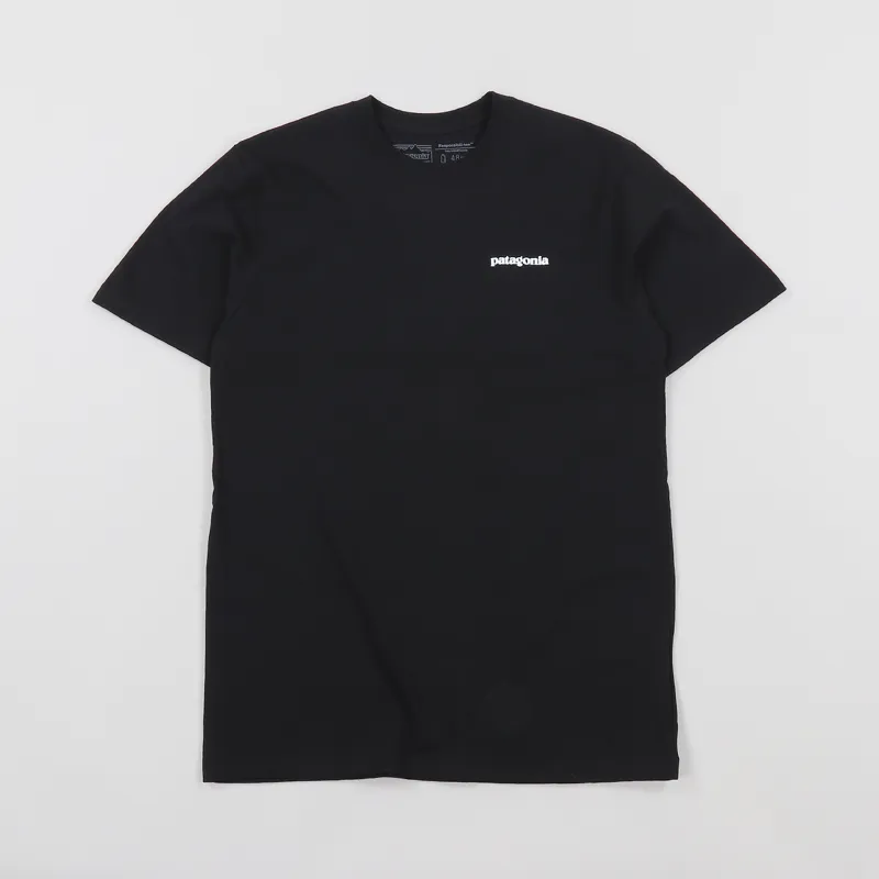 Patagonia P-6 Logo Responsibili-Tee Black-1