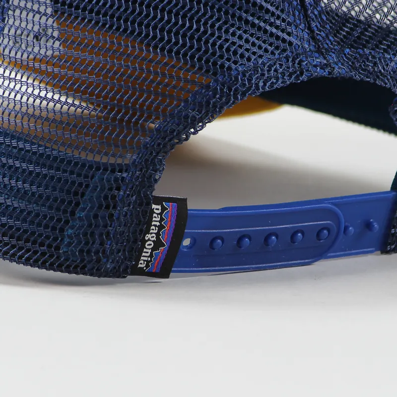 Patagonia P6 Trucker Cap Ysidro Yellow-3