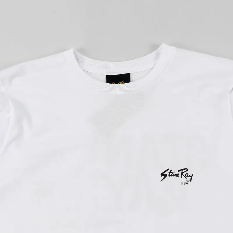 Stan Ray Painter T Shirt White Black-2