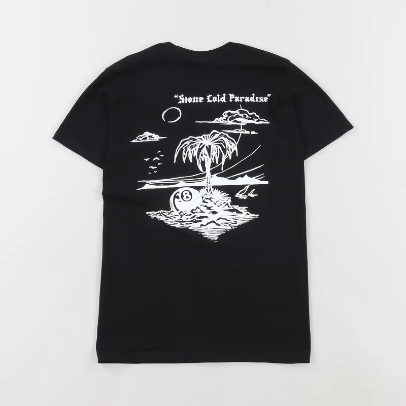 Stussy Paradise T Shirt Black