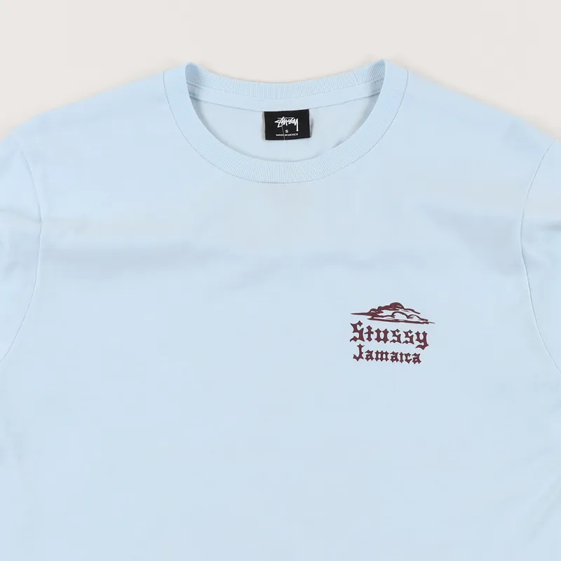 Stussy Paradise T Shirt Light Blue-2
