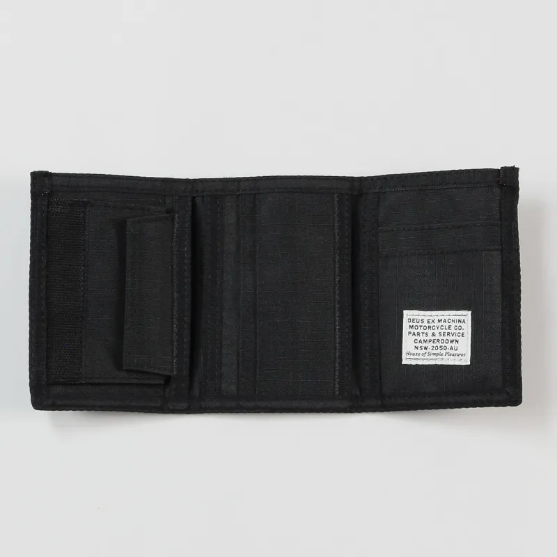Deus Ex Machina Parker Wallet Black-1