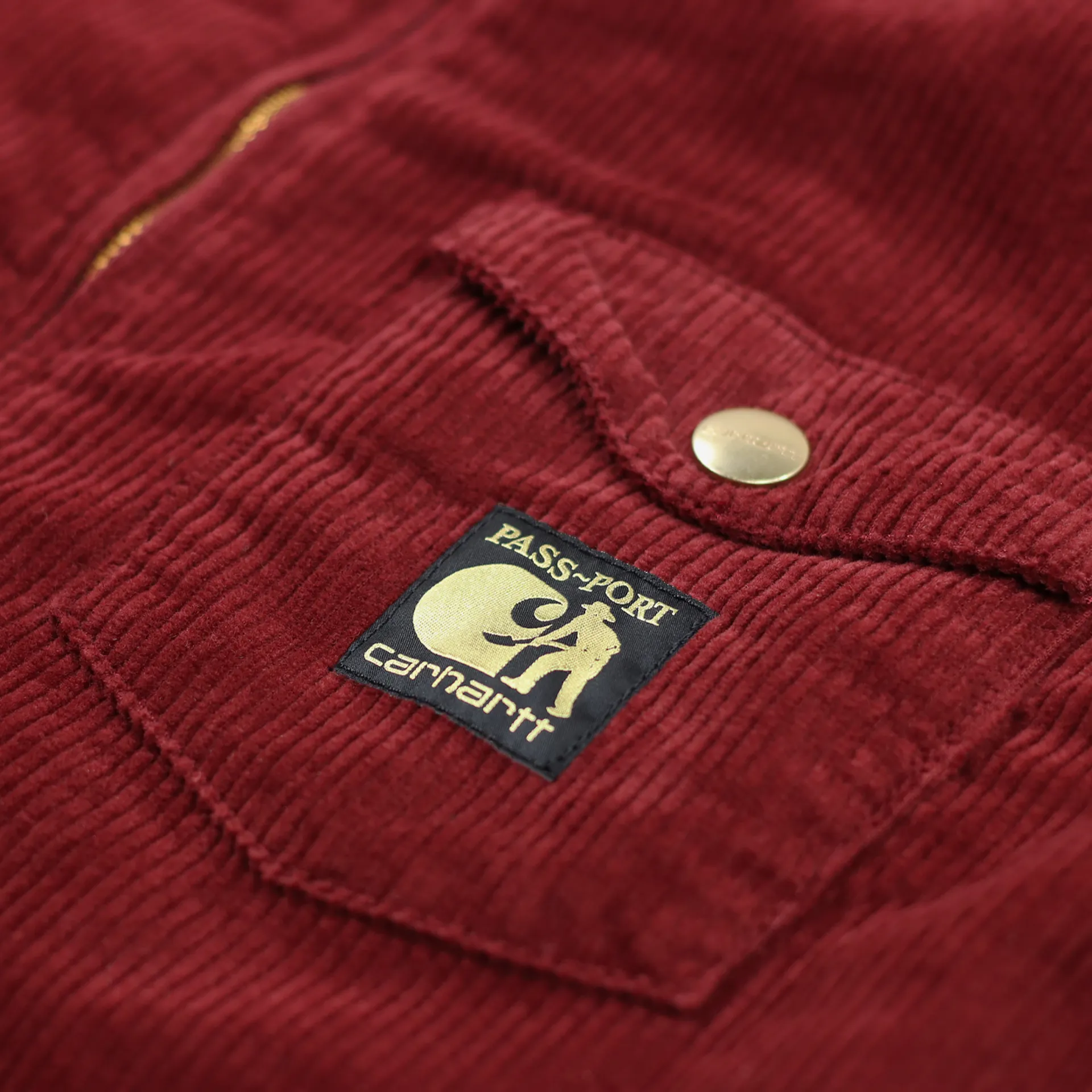 Carhartt WIP x PASS-PORT Jacket Burnt Red