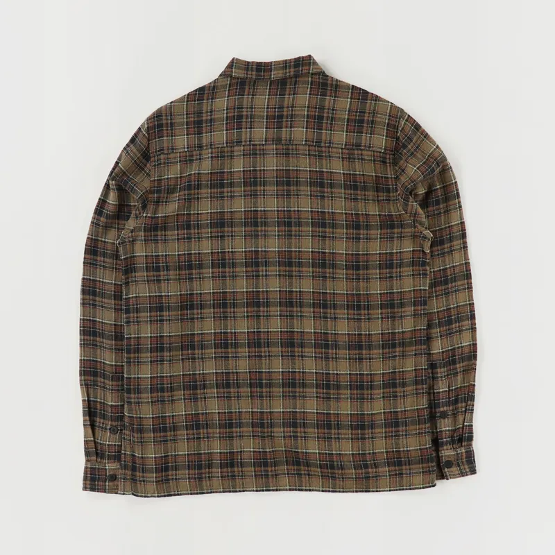 Folk Patch Shirt Brown Multi Check-2