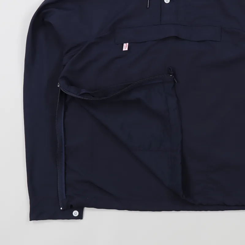 Battenwear Packable Anorak Navy-3