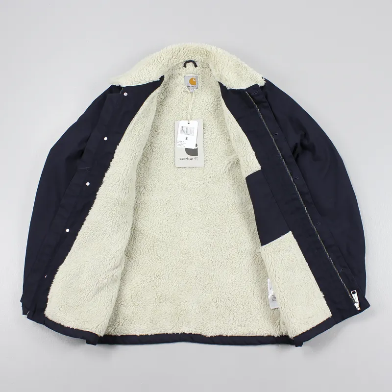 Carhartt Phoenix Coat Navy Blue-2