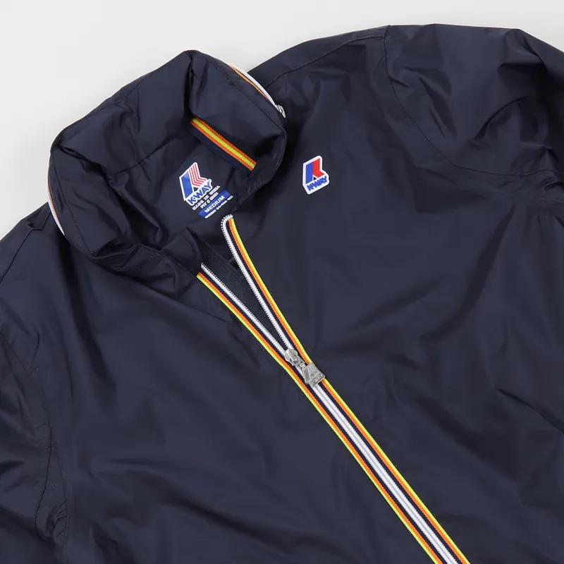 K-Way Phillippe Nylon Jersey Blue Depht-2