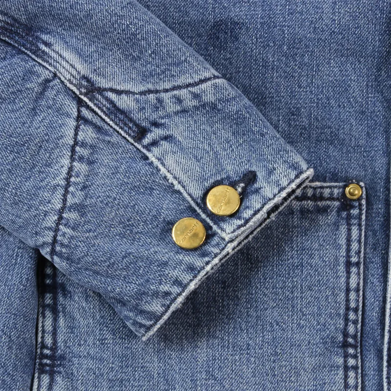 Carhartt phoenix coat denim sale