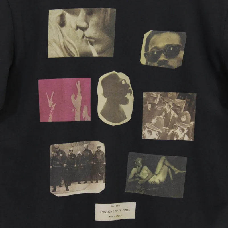 Insight Photo Collage T Shirt - Floyd Black-1