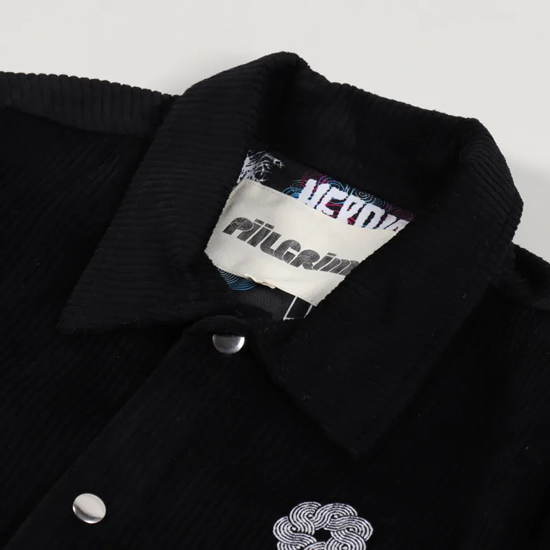 Piilgrim Savage Henry Cord Jacket Black-9