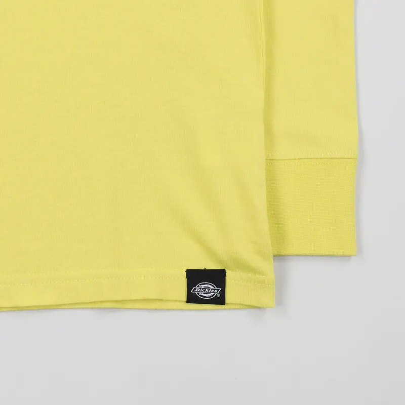 Dickies Pipersville Long Sleeve Reflective T Shirt Dusk Yellow-2
