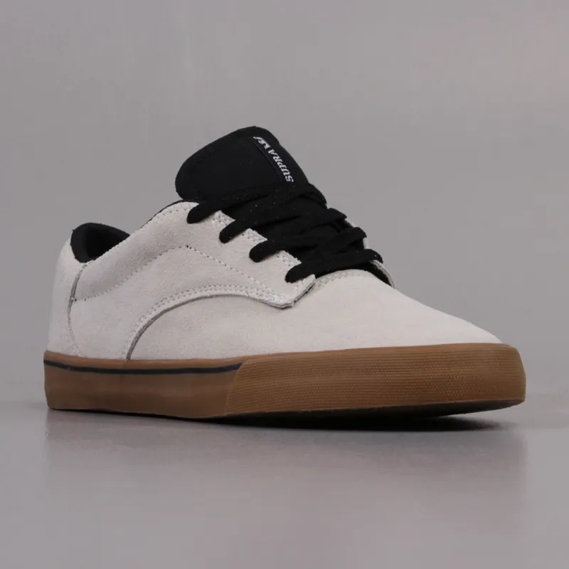 Supra Pistol Shoes White Black-4