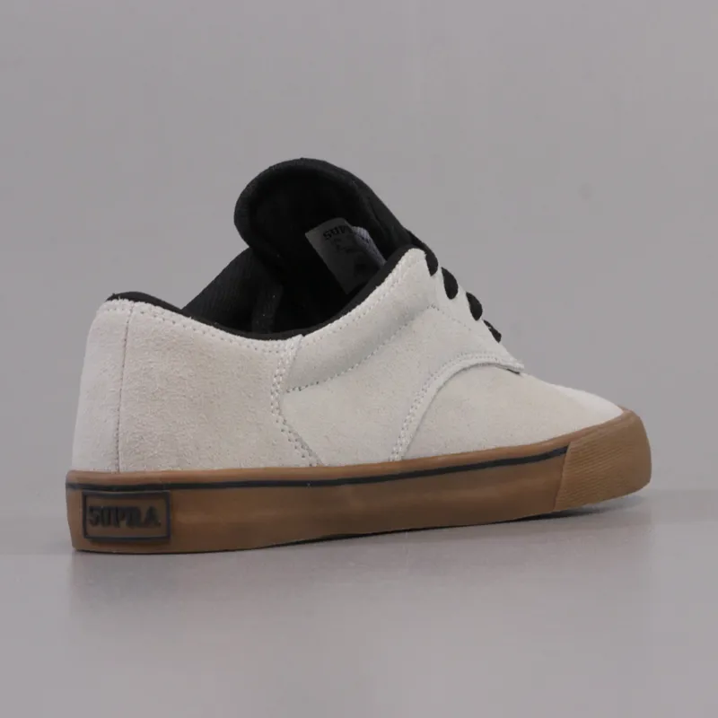 Supra Pistol Shoes White Black-5