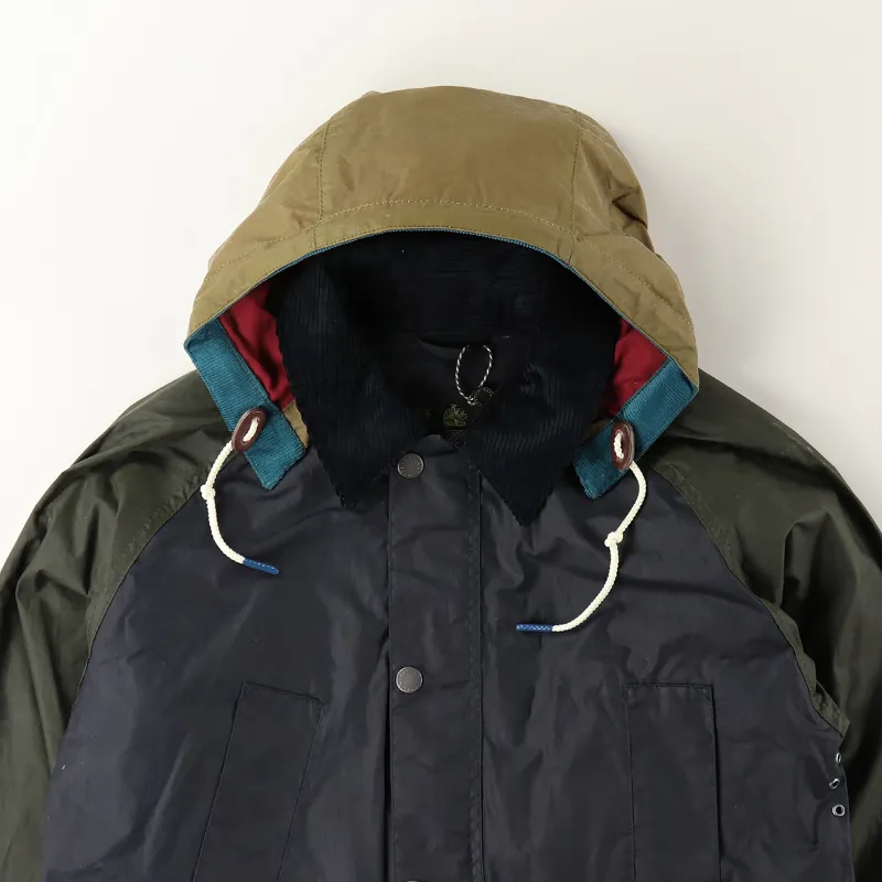 Barbour x Hikerdelic Pitt Jacket Royal Navy-4