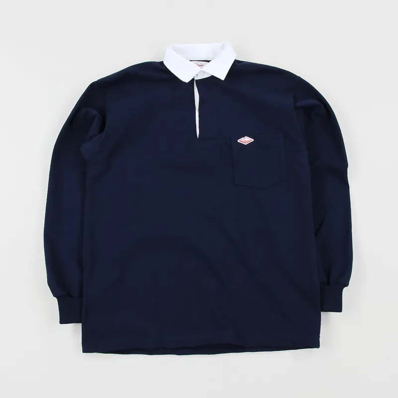 Battenwear Pocket Rugby Shirt Navy