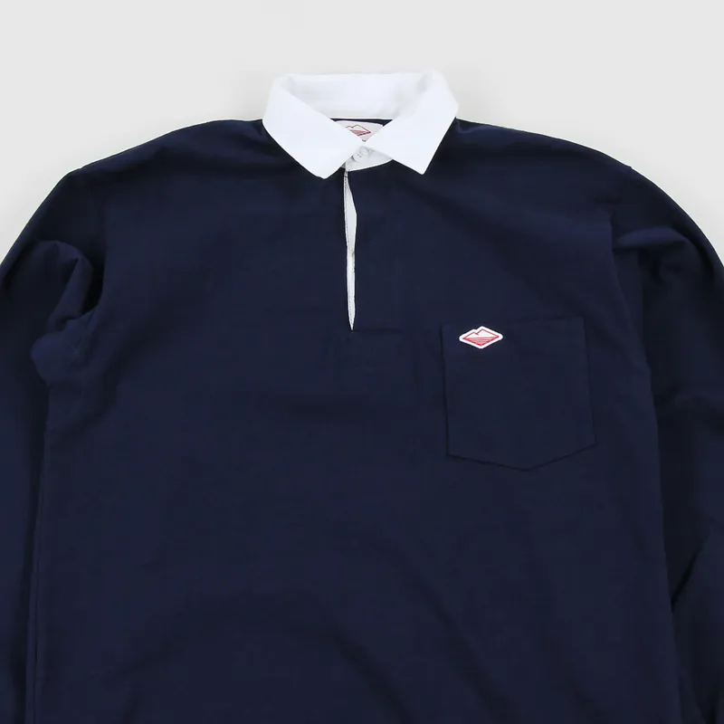 Battenwear Pocket Rugby Shirt Navy-1