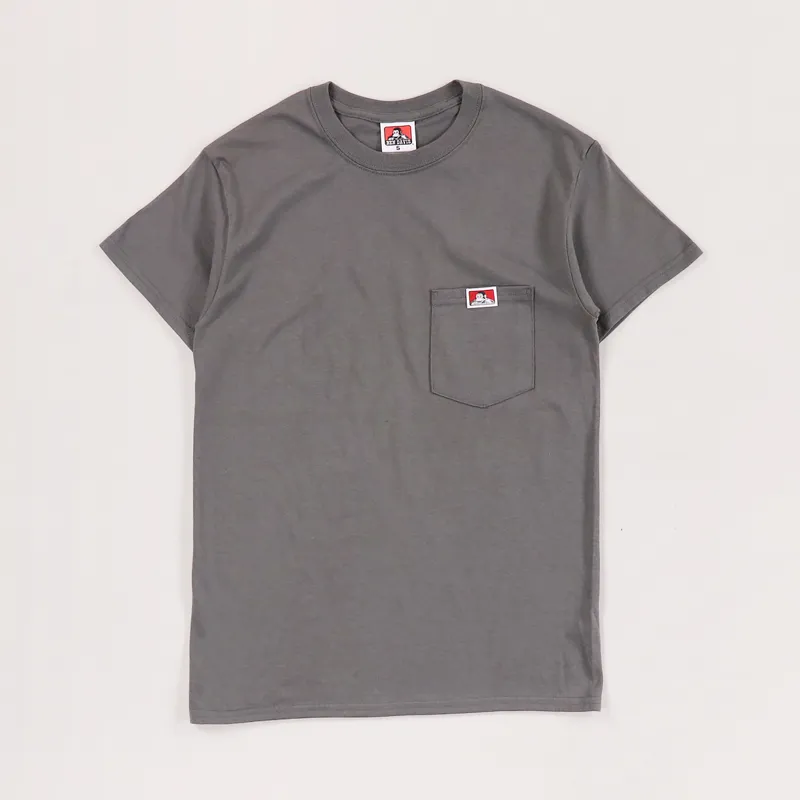 Ben Davis Pocket T Shirt Charcoal