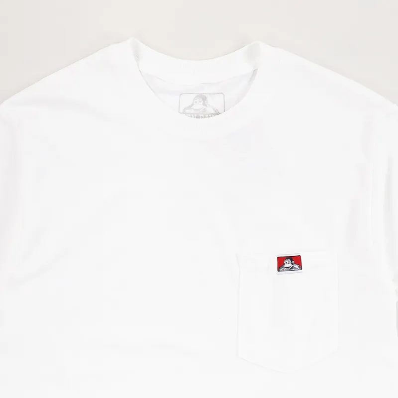Ben Davis Pocket T Shirt White-1
