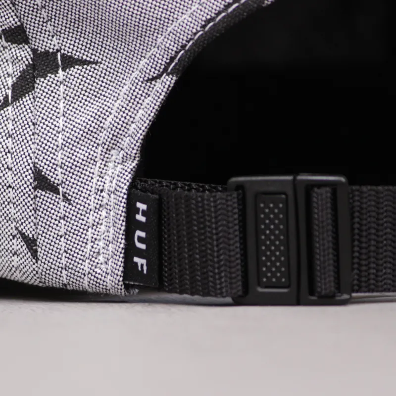 Huf Plantlife Volley 5 Panel Cap - Black-4