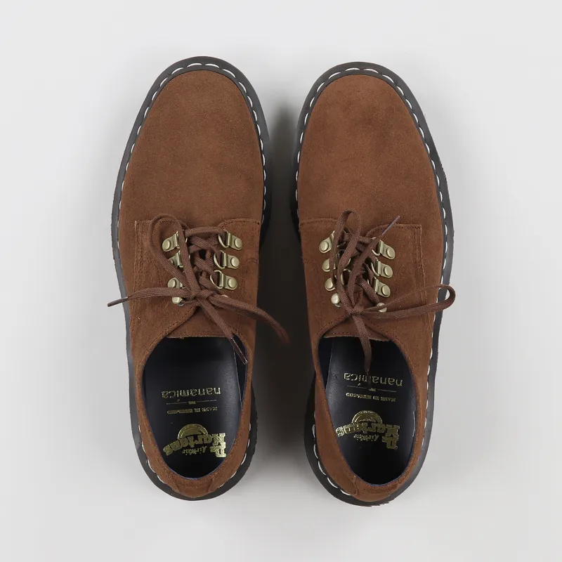 Dr Martens x Nanamica Plymouth Officer Made In England Shoes Brown-6