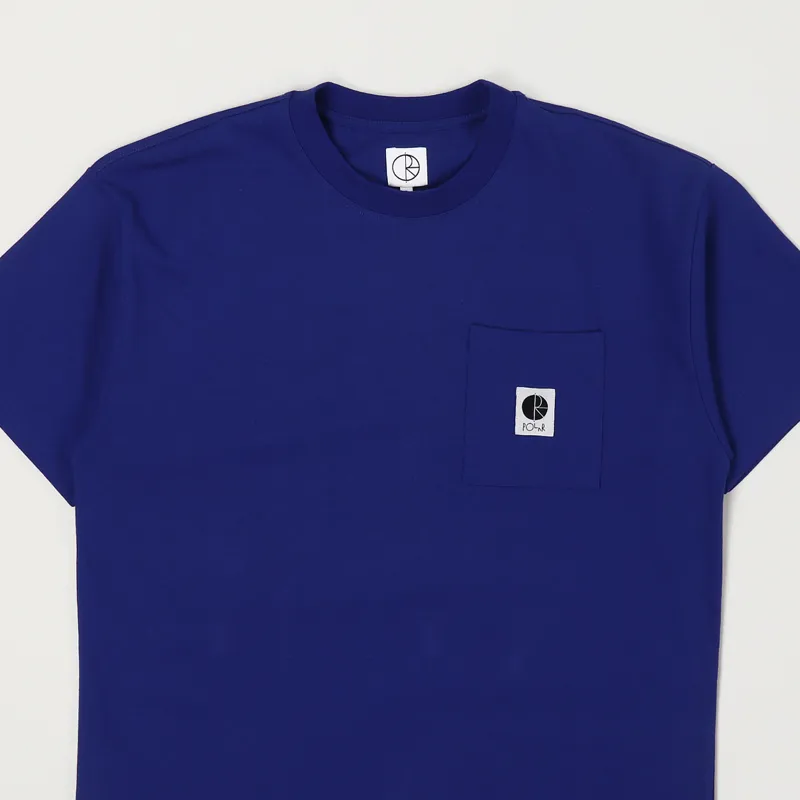 Polar Skate Co. Pocket T Shirt Dark Blue-1