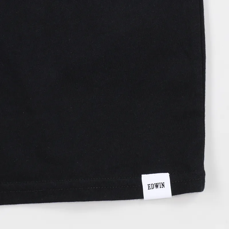 Edwin Pocket T Shirt Black-2