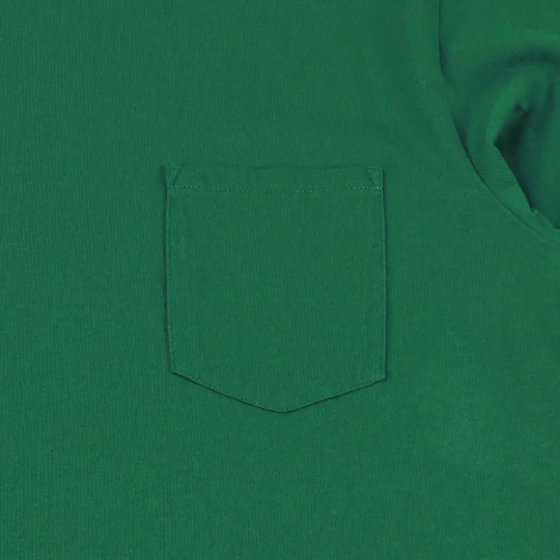 Edwin Pocket T Shirt Forest Green-1