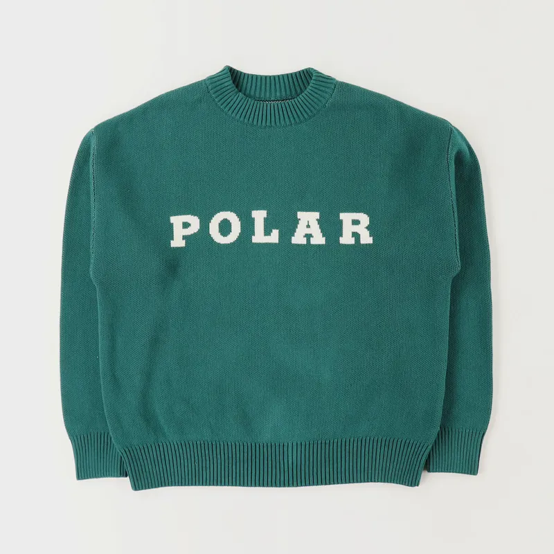 Polar Skate Co. Knit Sweater Dark Green