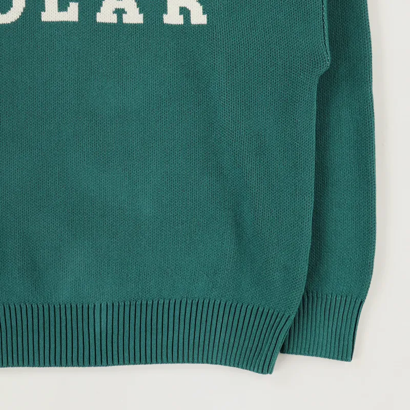 Polar Skate Co. Knit Sweater Dark Green-2