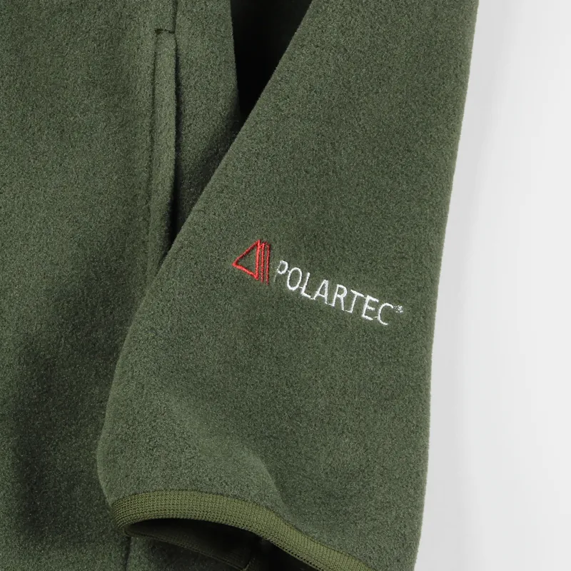 Manastash Polartec Base Camp Pullover Fleece Olive-5