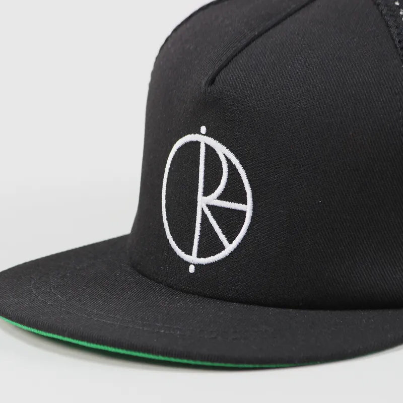Polar Trucker Snapback Cap Black-1