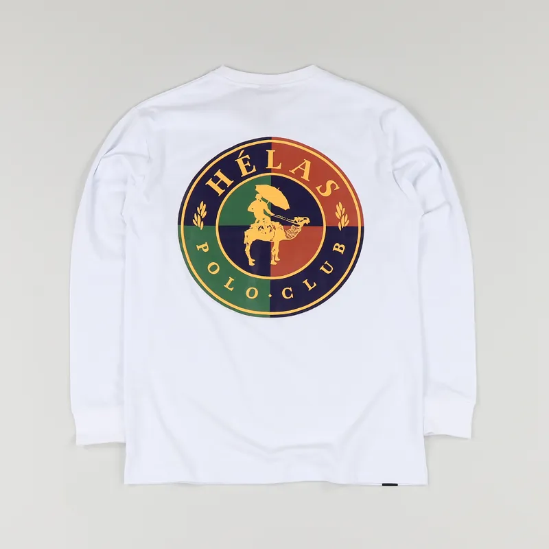Helas Polo Club Long Sleeved T Shirt White