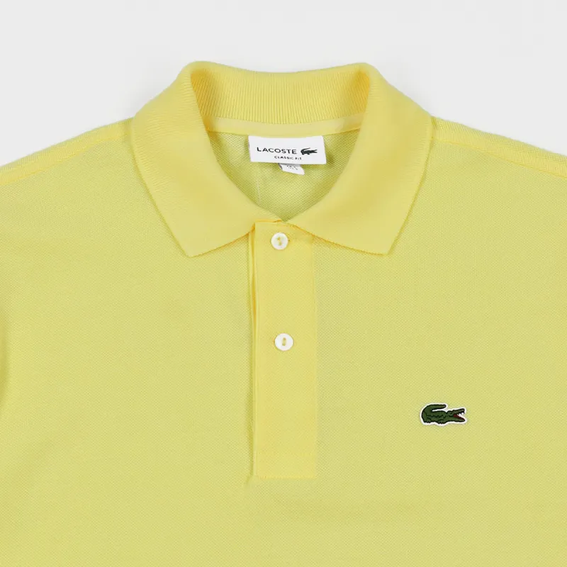 Lacoste L.12.12 Polo Shirt Yellow-1