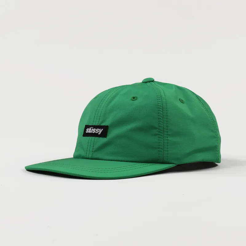 Stussy Poly Ripstop Low Pro Cap Green