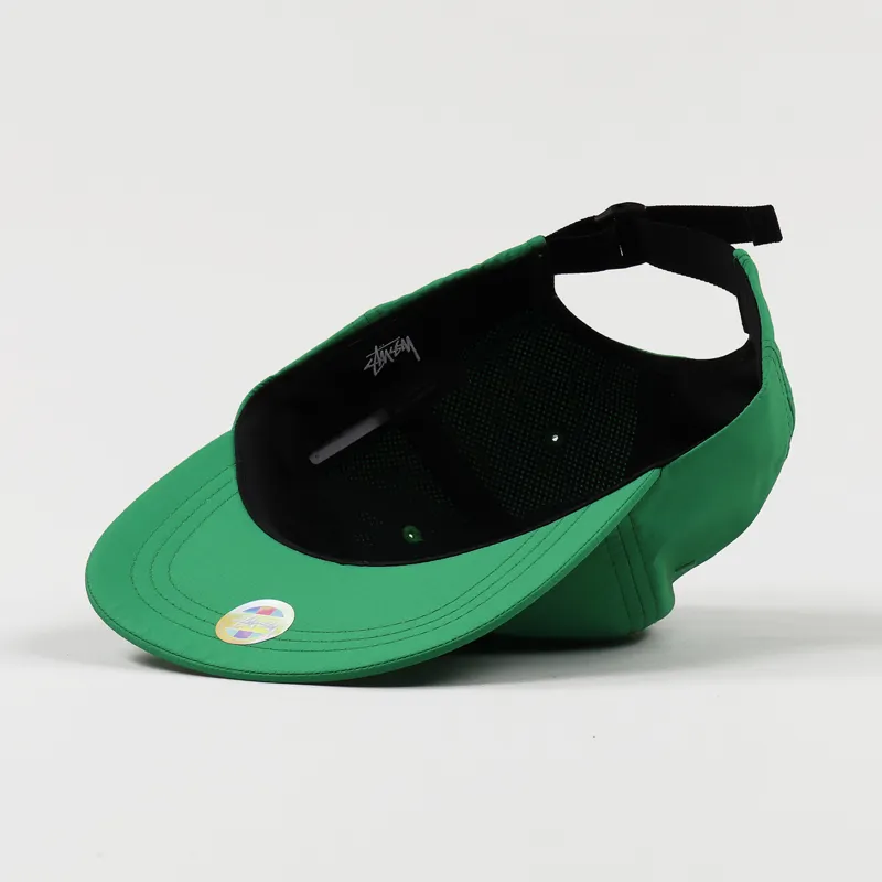 Stussy Poly Ripstop Low Pro Cap Green-1