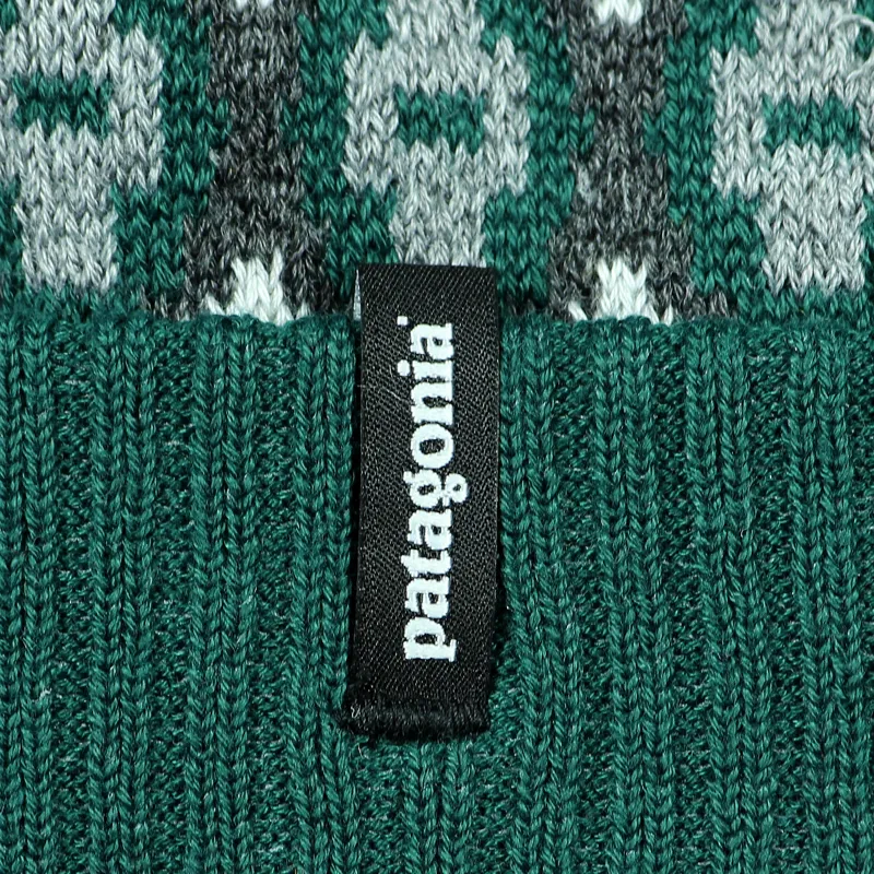 Patagonia Powder Town Beanie Cliff Heather Grey-1