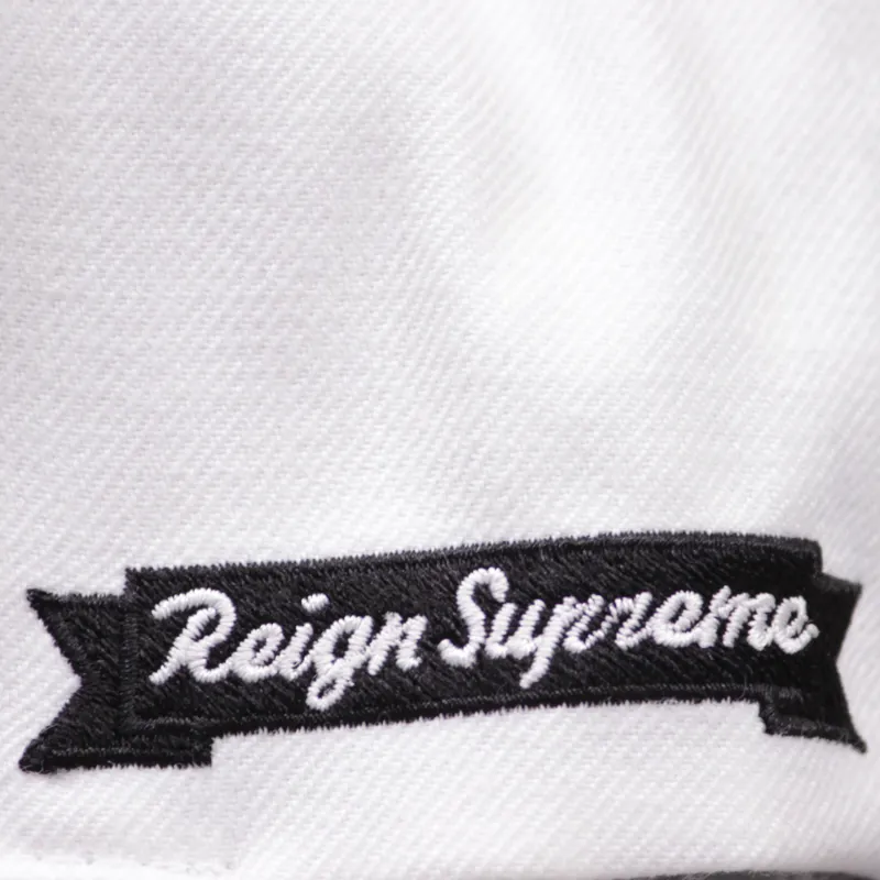 King Prestige Snapback - White-3