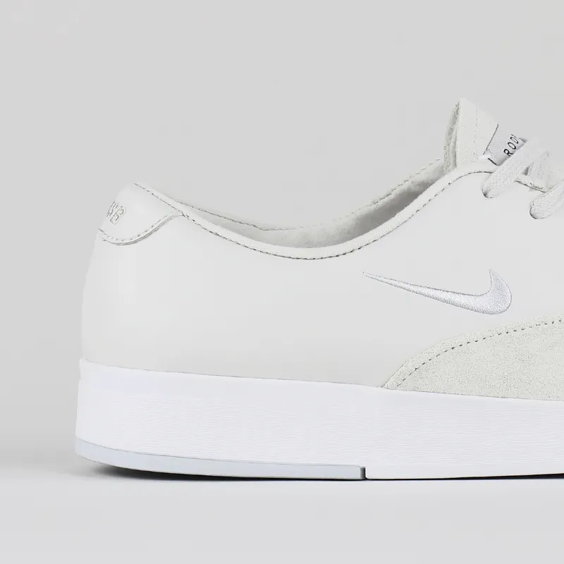 Nike SB Zoom P-Rod X Shoes White Pure Platinum Black-1