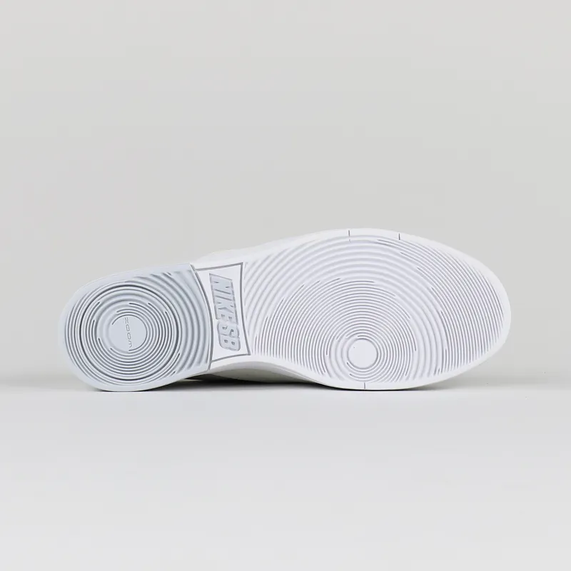 Nike SB Zoom P-Rod X Shoes White Pure Platinum Black-5