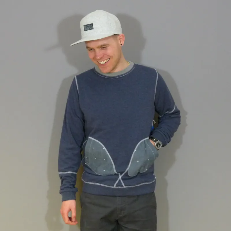 Supremebeing Program Crew - Navy-1