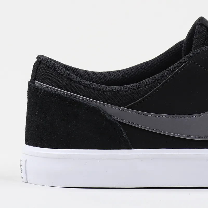 Nike SB Solarsoft Portmore II Shoes Black Grey White-1