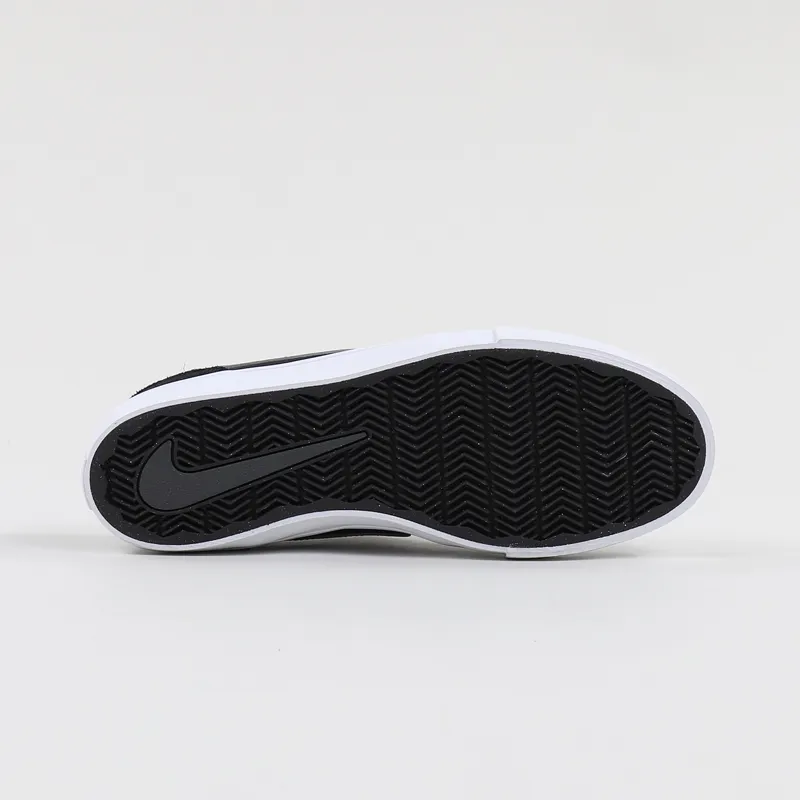 Nike SB Solarsoft Portmore II Shoes Black Grey White-7