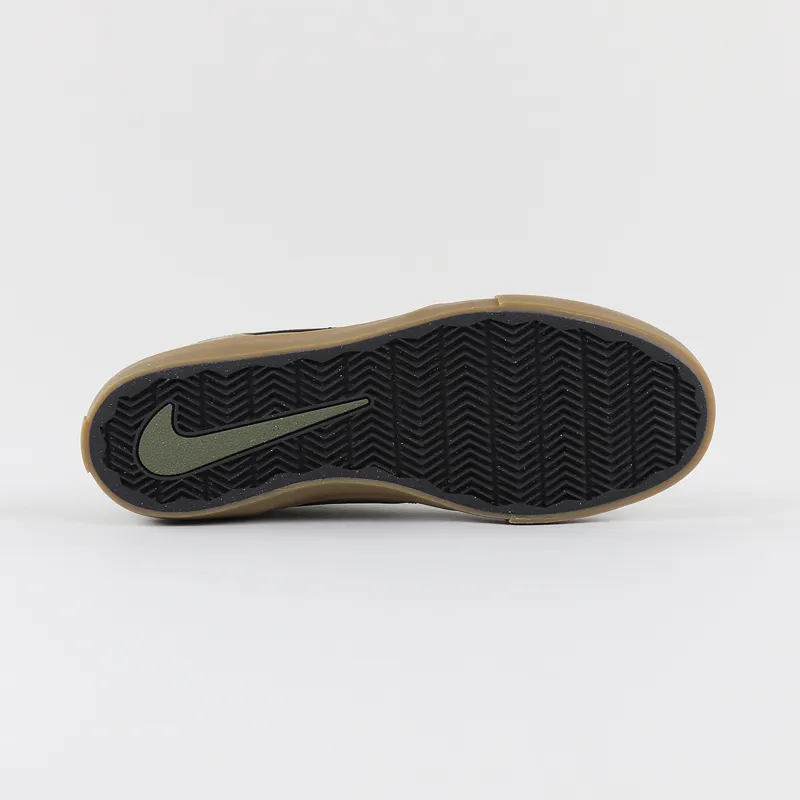 Nike SB Solarsoft Portmore II Shoes Olive Black-7