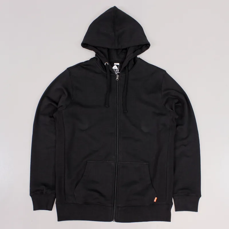 Poler Outdoor Stuff Psychedelic Zip Hoodie Black