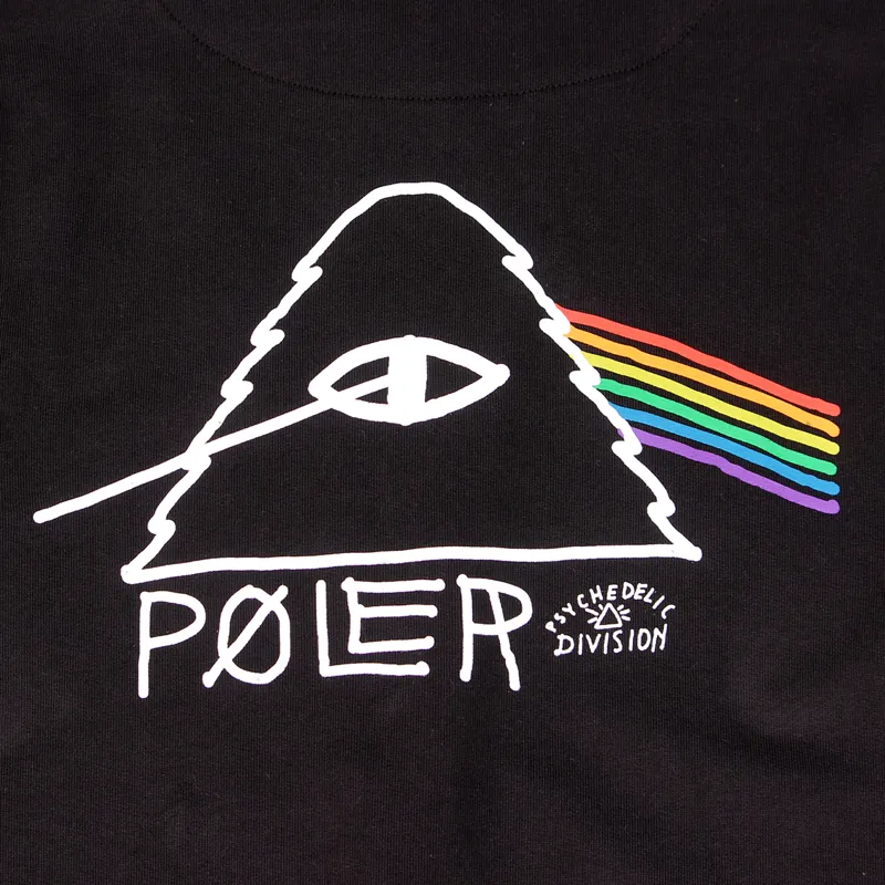 Poler Outdoor Stuff Psychedelic Zip Hoodie Black-3